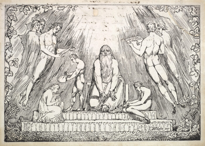 Le Livre d’Hénoch et la franc maçonnerie enoch william Blake 1806 700x498 Le Livre d’Hénoch et la franc maçonnerie