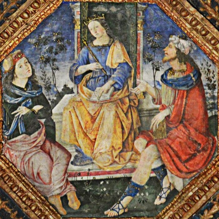 Borgia Apartment   Isis between Moses and Hermes Trismegistus 700x700 The New Hermetics de Jason Augustus Newcomb   Hermétisme et développement personnel : où se fait la rupture ?