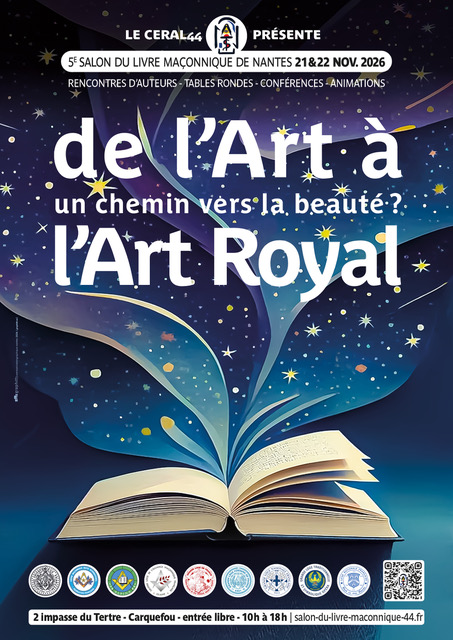 5e salon du livre maconnique de nantes Le CERAL Les salons et événements maçonniques en 2026